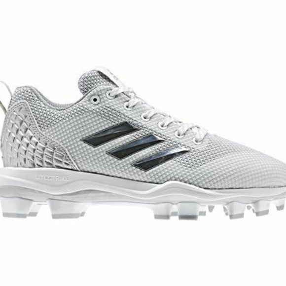 Adidas Women's PowerAlley 5 Low Metal Fastpitch - Picture 2 of 3